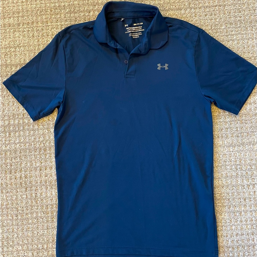 Under Armor, Men’s Performance Textured Polo, Size S